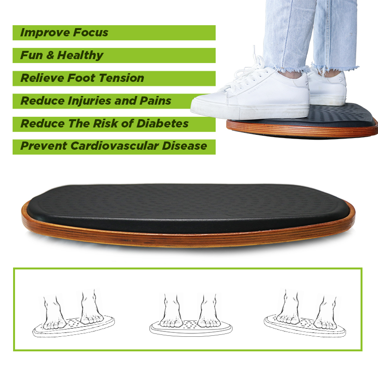 Standing Desk Balance Board vs. Mat